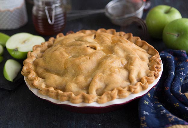 Honey Apple Pie Recipe Image